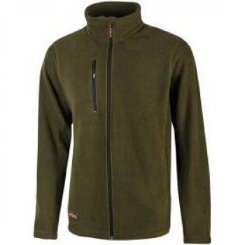 Camisa de Seguridad Polar Verde Rojo WorkTeam 4030