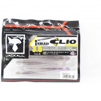 Jackall Soft Bait I Shad Clio 3.5 Clear Wakasagi