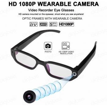 Android-Compatible HD 1080P Sports Glasses with Camera