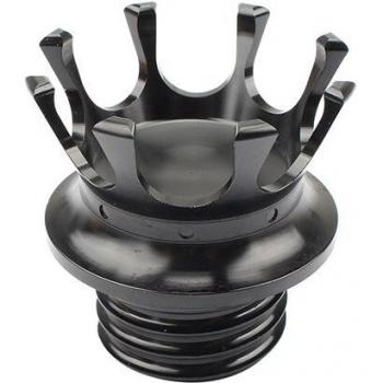 CNC Black Oil Cap for Harley Sportster 883 XL 48 Softail Dyna FXD FLST Road King 1996