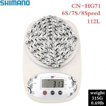 Cadena Shimano CN-HG50 112 Eslabones, 6 a 8 velocidades, MTB