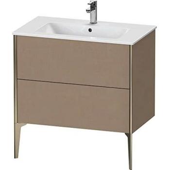 Duravit XViu 4482 Waschtischunterbau stehend, 2 Auszüge, für Waschtisch ME by Starck 233683, 810x480 mm, Champagner matt