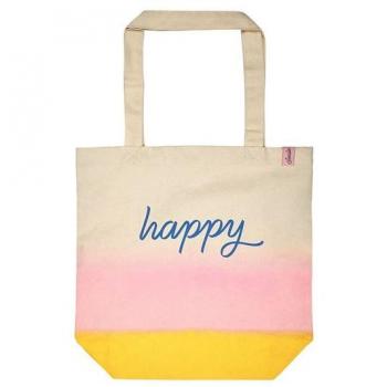 Bolsa de Tela Ecológica Happy Smile 37x38x13 Cms