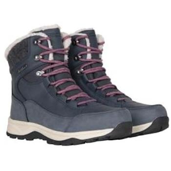 Navy Tundra Women's Waterproof Snow Boot with IsoTherm & Sherpa – 4