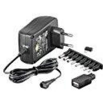 Adaptateur 18 W MicroConnect Noir