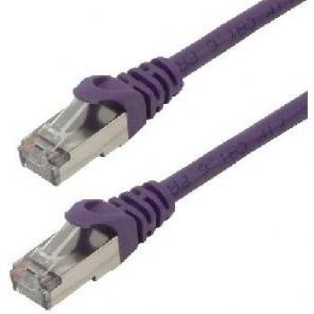 Cable de red MCL 0.5m Cat6a S/FTP