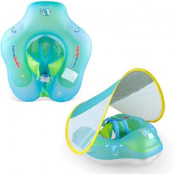 Bouée de natation pour enfant avec auvent intégré