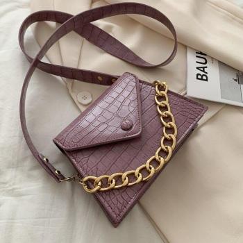 Mini sac à bandoulière en cuir PU pour femmes