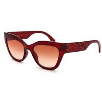 Longchamp LO691S 602 Gafas de Sol Vermelhas para Mulheres