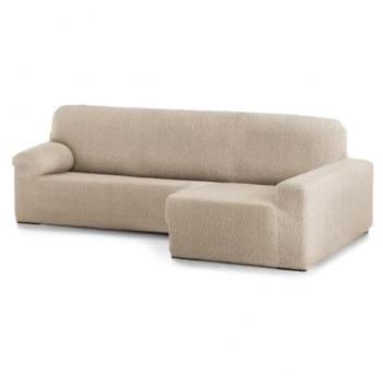 Eysa Roc Housse pour canapé d'angle Court Droit Beige 180 x 120 x 360 cm