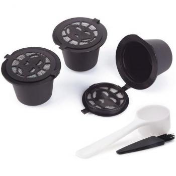 Capsules de café rechargeables pour Nespresso, 1/3/6 pièces, filtre réutilisable