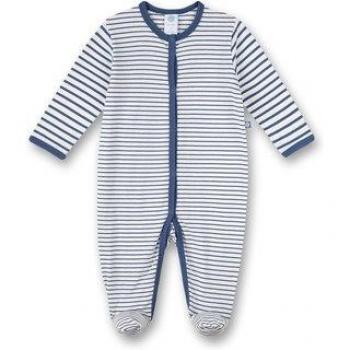 Sanetta Gestreifter Overall in Marineblau