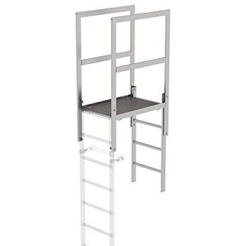 Munk Günzburger Steigtechnik MUNK Attika-Überstieg Edelstahl