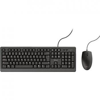 Trust Primo Tastatur USB QWERTZ Deutsch Schwarz (23973)
