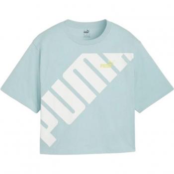 Puma Maglietta Power Cropped Turchese M