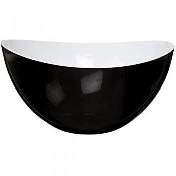 Ensaladera plástica bicolor 26 cm