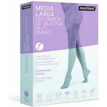 Medilast Short Compression Hosiery with Black Toe Size XL