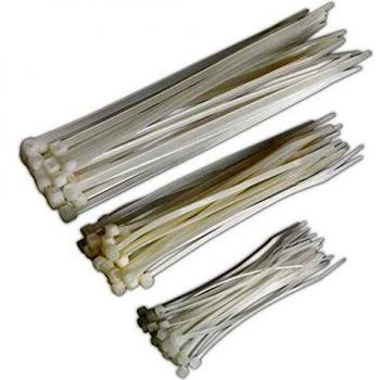 Sealey CT75W Cable Tie Assortment White 75 Pack