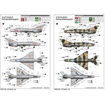 Chengdu J‑7a – 1:48 – Trompetter – Tu02859