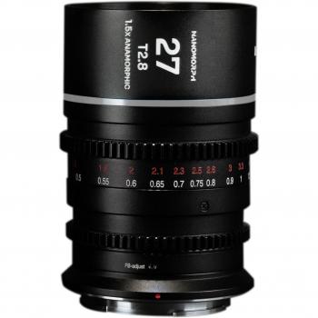 Festbrennweite 27 mm f/2.8 – Venus Optic Nano (Silber) für Sony E