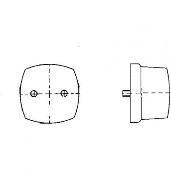 HELLA 2PF 996 112-031 12V Halogen Position Light