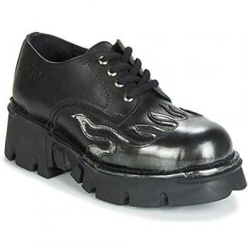 New Rock M‑1553‑C3 Derby Richelieu Nero 44