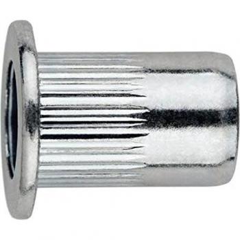Tuerca remachable M6 x 14 con ancha