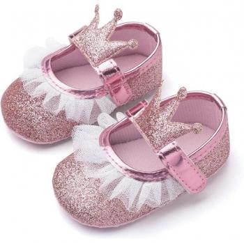Prinzessin Sneaker für Baby Mädchen mit Spitze