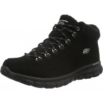 Skechers Women's Synergy Winter Nights Boots, Black