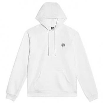 Dolly Noire White Hoodie for Men