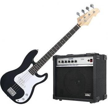 Rocktile Puncher Noir Basse Électrique et Ampli Soundking Inclus