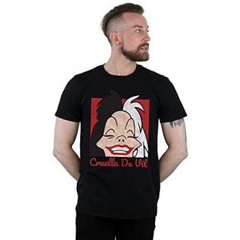 Disney Cruella De Vil Crop T‑shirt, Black – M