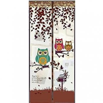 Magnetic Mesh Door Cover with High-Density Fly and Mosquito Protection