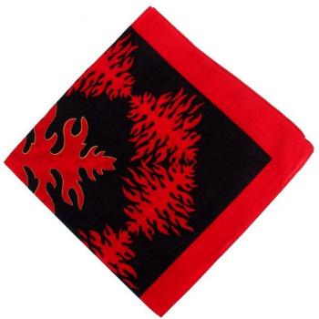 Quadratisches Feuer-Schal