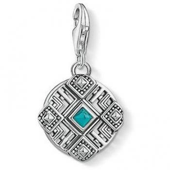 Pendentif Thomas Sabo Afrique en argent oxydé