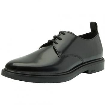 BOSS Derby aus Leder mit Label-Prägung Modell 'Larry', Größe 44