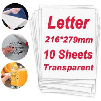DIY Matte Vinyl Sticker Paper for Inkjet Printers