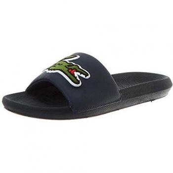 Lacoste Croco Slide 120 2 US CMA, Baskets Hommes, Bleu