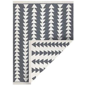 Eco Triangular Twin Rug – Anthracite/Cream