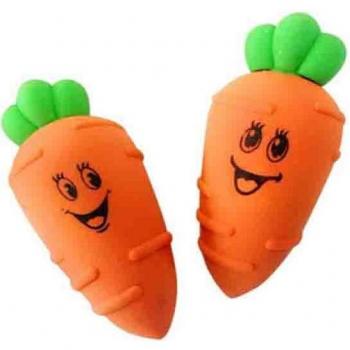 Creative Carrot Erasers for Kids