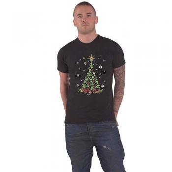 T‑shirt Festif Motley Crue « Mon Souhait Noël » Noir XXL
