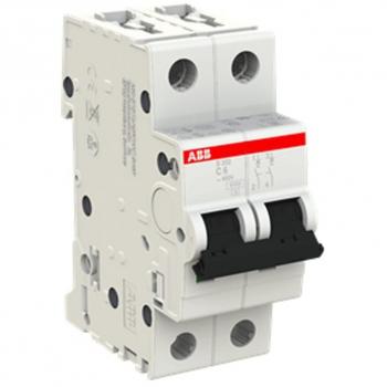 Interruttore magnetotermico 2P 6A ABB S202