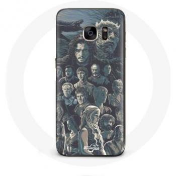 Custodia per Samsung Galaxy S7 Edge Game of Thrones Personaggi