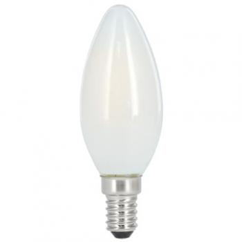 Ampoule Xavax LED filamenteuse E14 470lm 40W, finition mate, base bougie