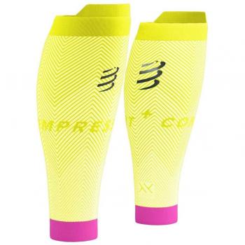 Sleeve compressivo Compressport R2 Oxygen giallo neon