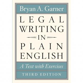 Legal Writing in Plain English Third Edition