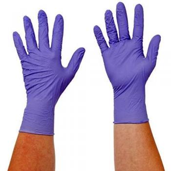 Semperit 3000001619 Blue Powderless Nitrile Gloves, 0.14 mm – Single Use