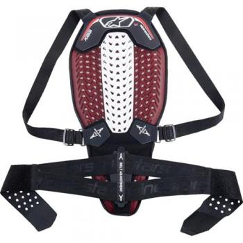 Alpinestars Nucleon Plasma Rückenprotektor für Männer in Schwarz-Weiß