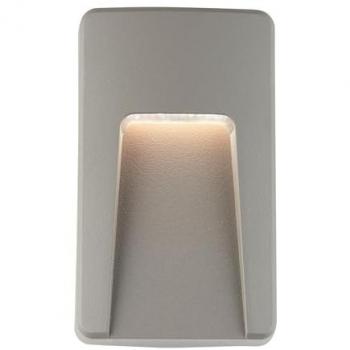 Saxby Severus CCT LED Outdoor Surface Mounted Wall Guide Light Grey 3000K/4000K/6500K IP65