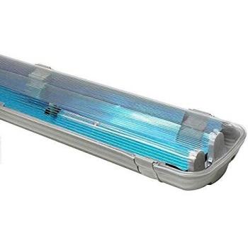 Pantalla estanca para tubos LED T8 de 60cm